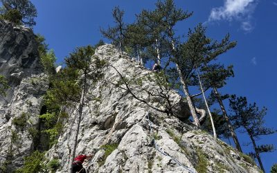 Klettern im Höllental mit der Jugend und Dienstmannschaft